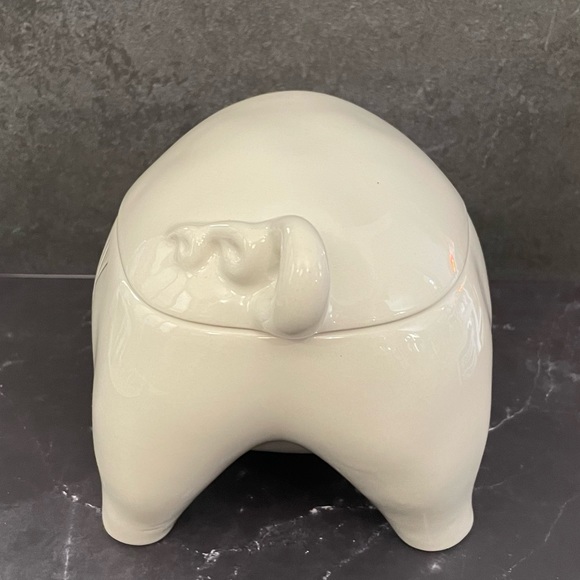Rae Dunn OINK Pig Canister - white (from USA) - Picture 4 of 5